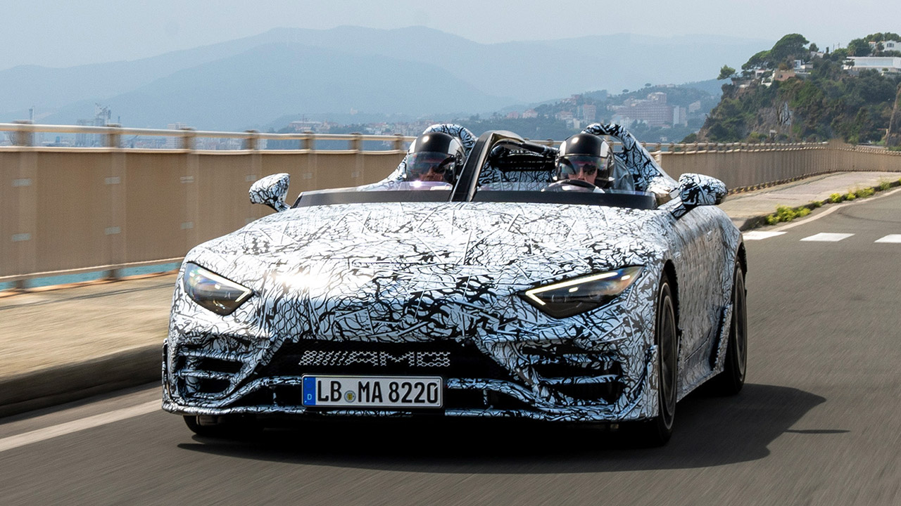 Mercedes-AMG PureSpeed Roadster Road Test Production