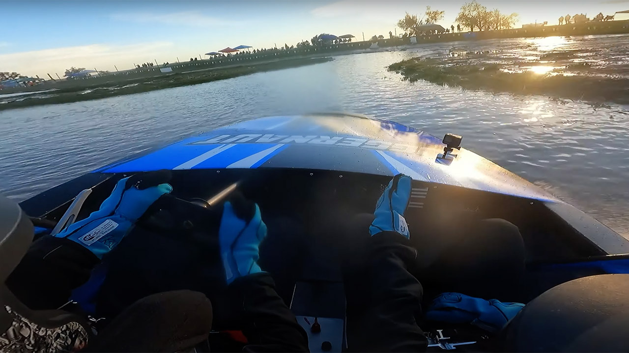 GoPro Camera Sprint Boat