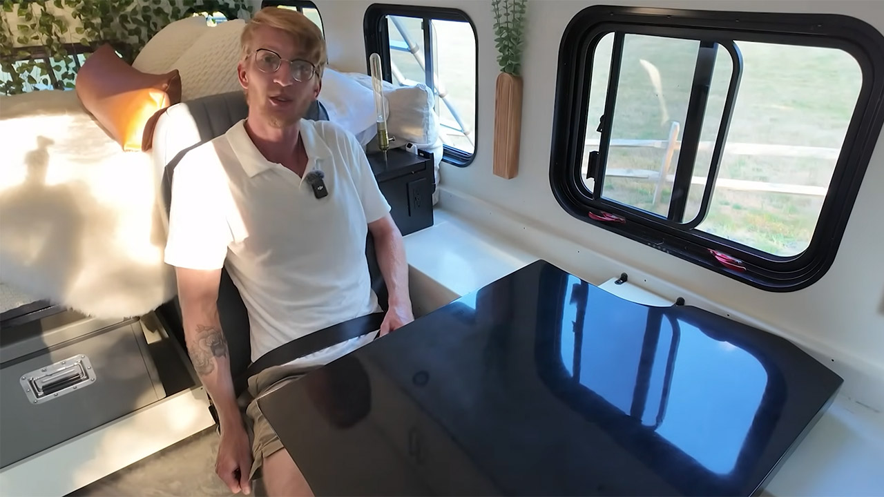 Fire Rescue Truck Camper Conversion