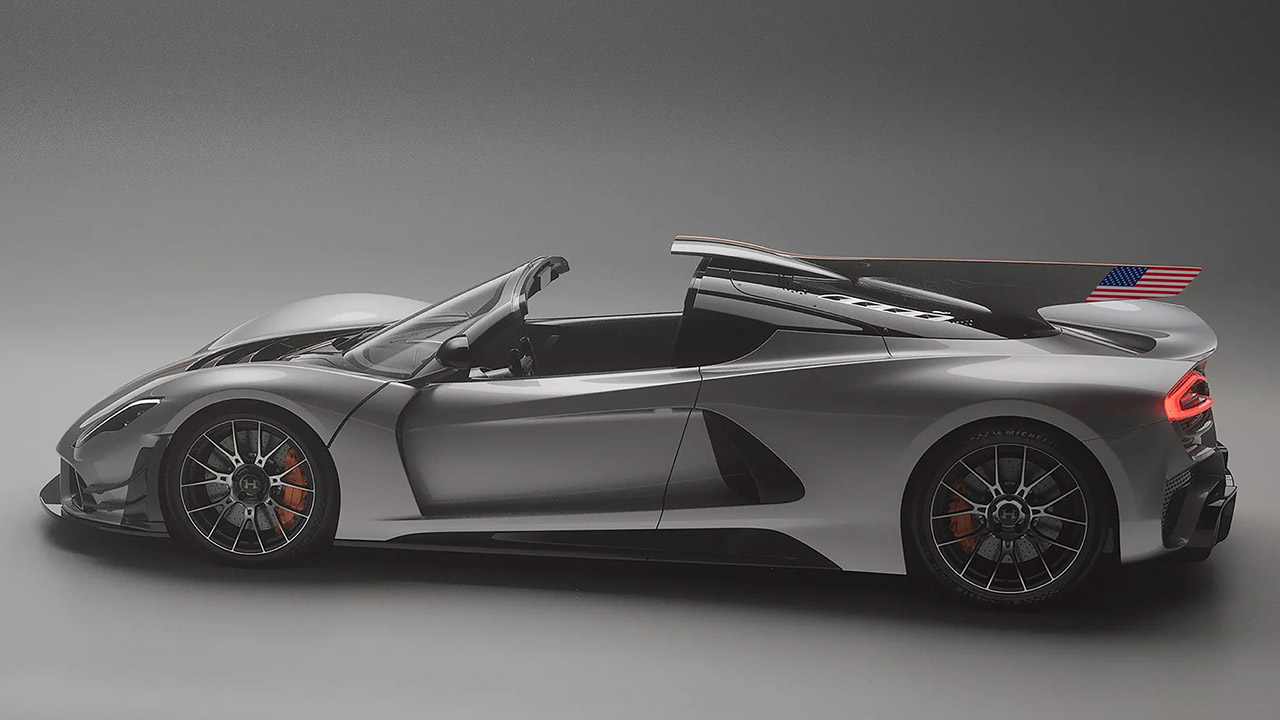 Venom F5-M Roadster Most Powerful Manual Transmission