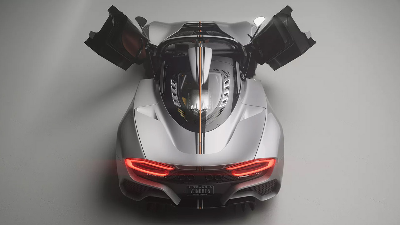 Venom F5-M Roadster Most Powerful Manual Transmission