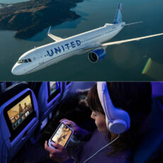 United Airlines SpaceX Starlink WiFi