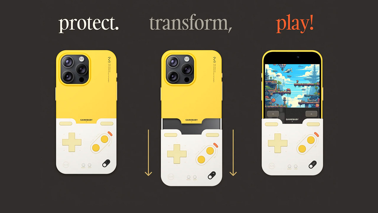 Bitmo Labs GAMEBABY Case iPhone 15 Pro Max 16
