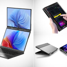 GPD Duo Dual OLED Screen Laptop