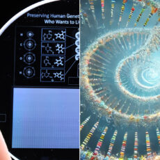 Human Genome 5D Memory Crystal