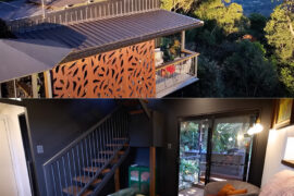 Solar Panel Led Treehouse Custom-Built Treehouse Cabin Has Solar Panel System - TechEBlog