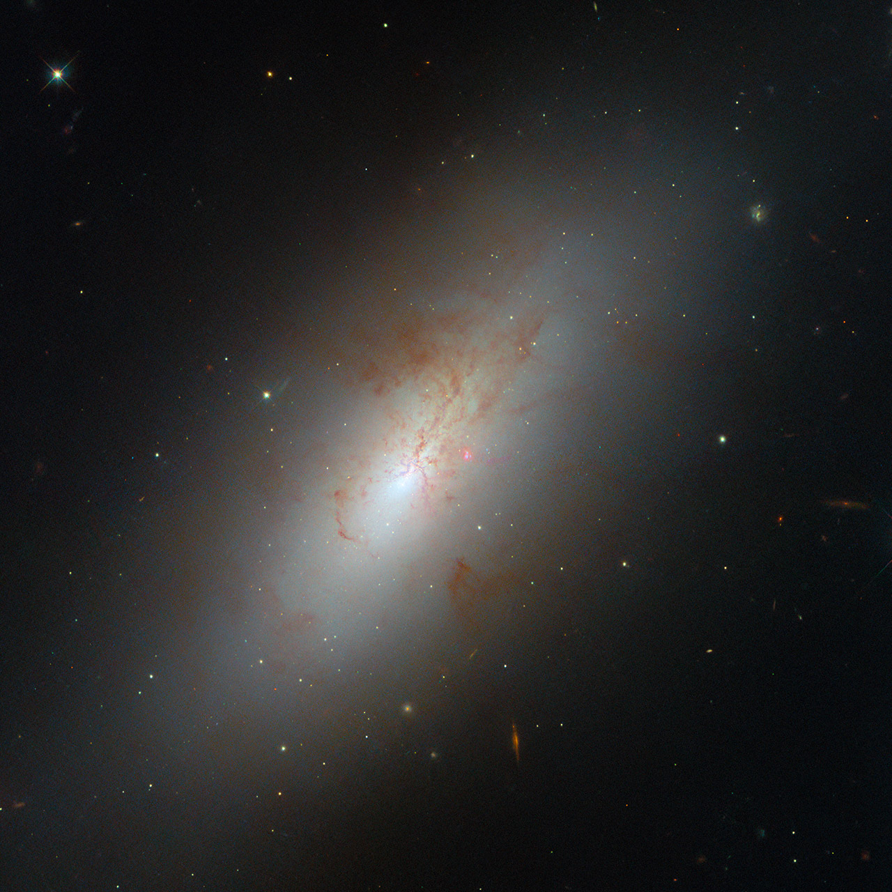 Hubble Elliptical Galaxy NGC 4694