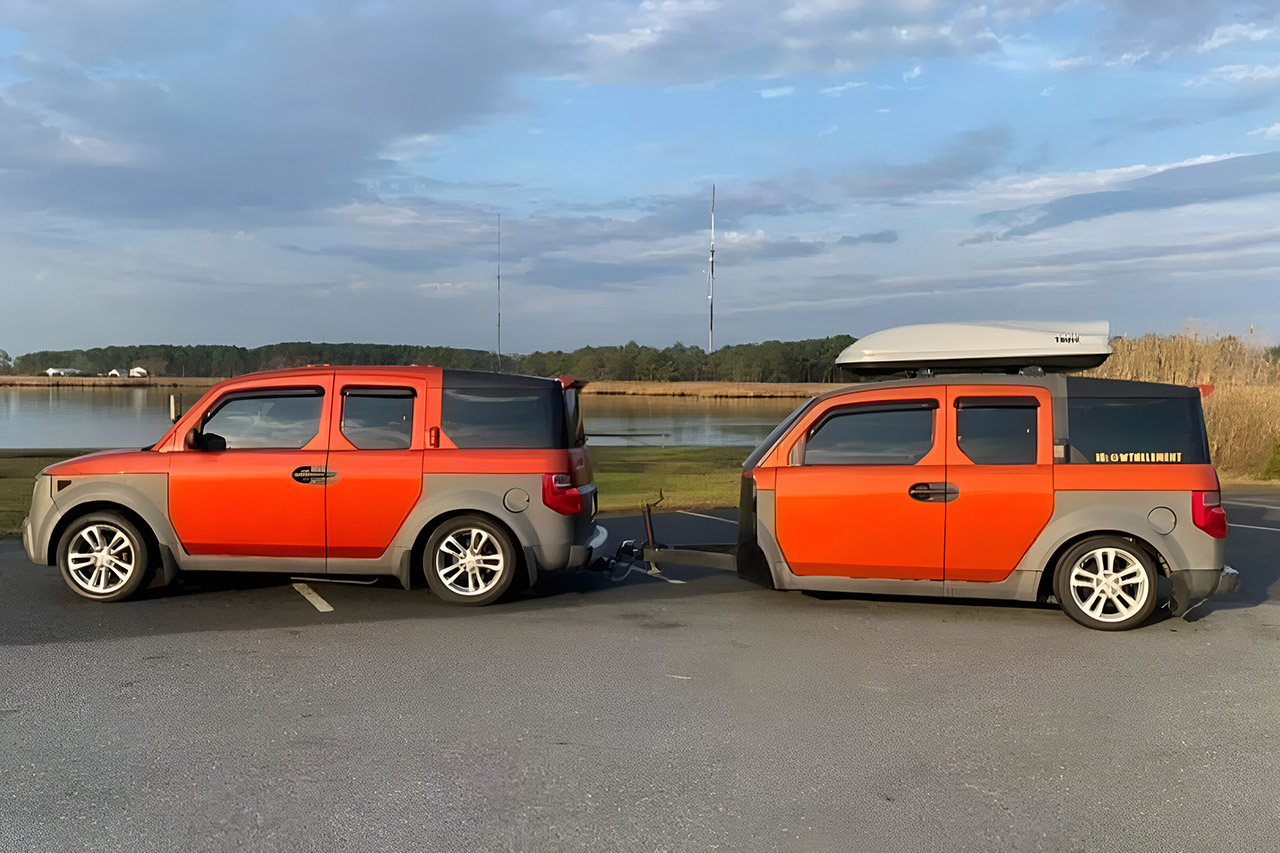 Honda Element Custom Trailer
