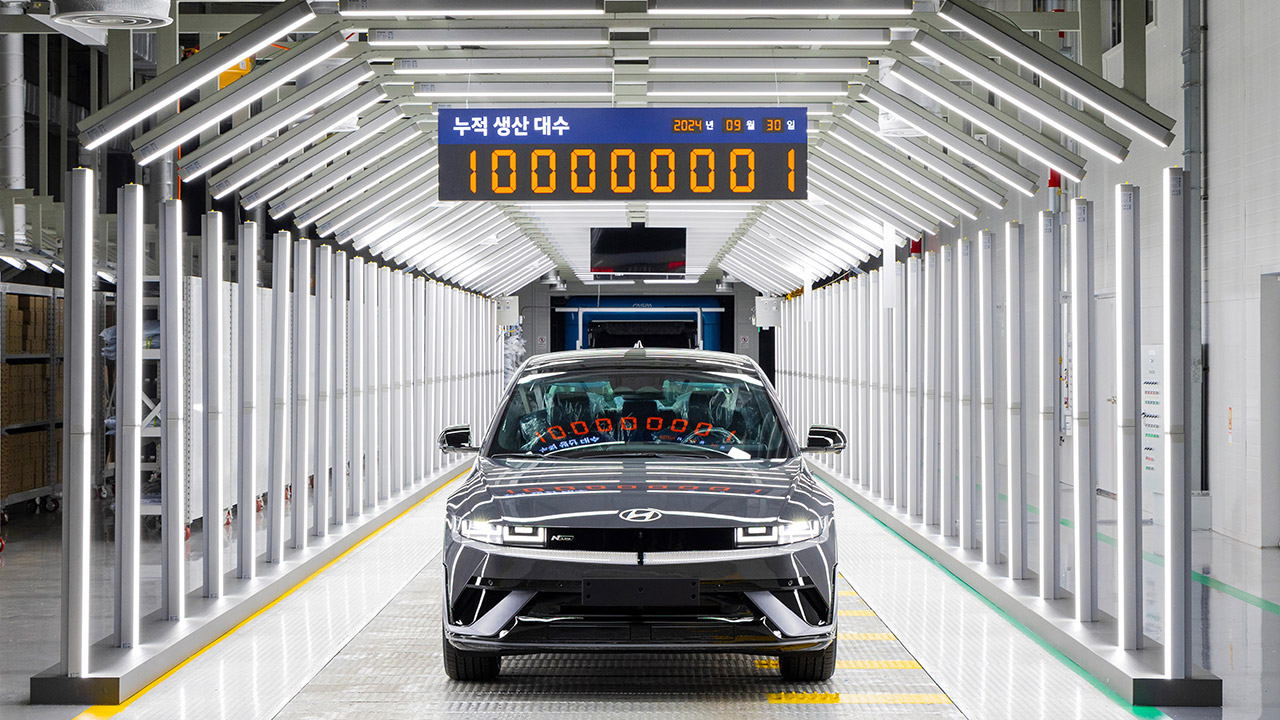 Hyundai Motors 100-Million Vehicles Produced Milestone