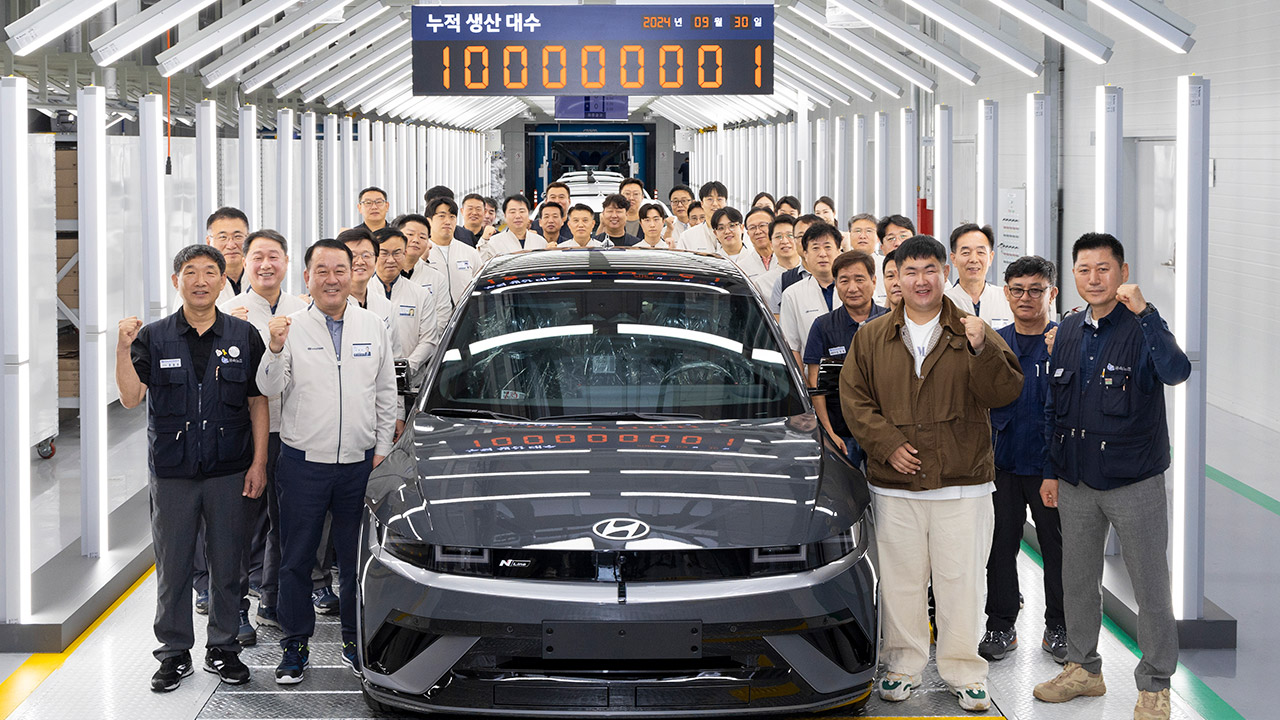 Hyundai Motors 100-Million Vehicles Produced Milestone