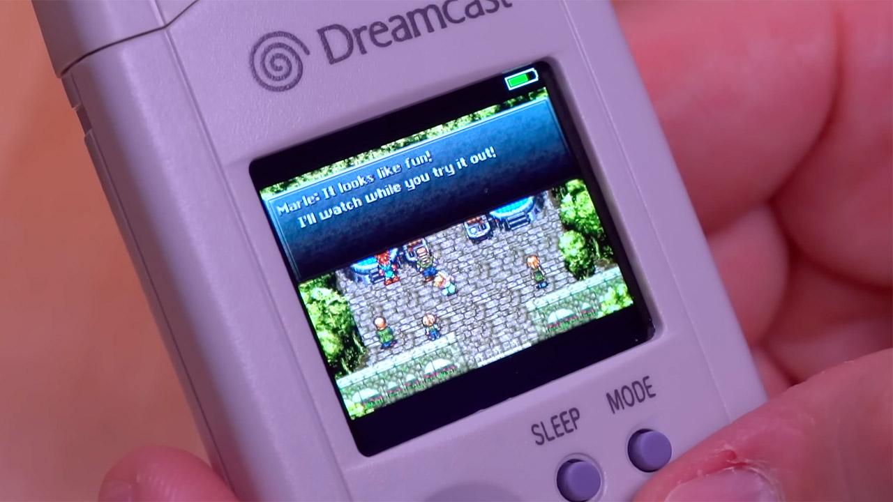 SEGA Dreamcast Visual Memory Unit VMU Handheld Game Console