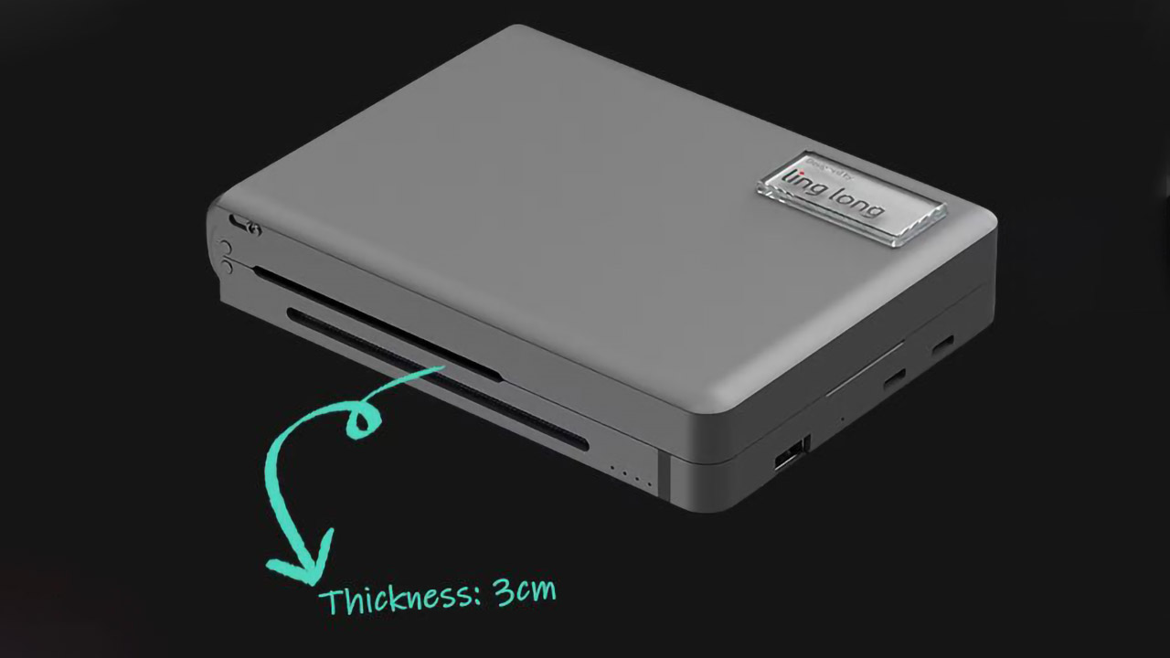 Lunar 2-in-1 Foldable Keyboard Mini PC