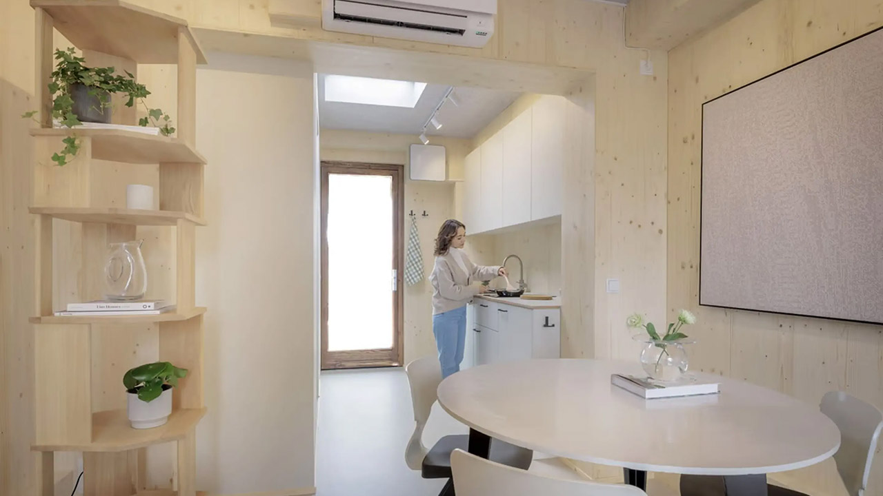 Vattenfall Wind Turbine Tiny Home