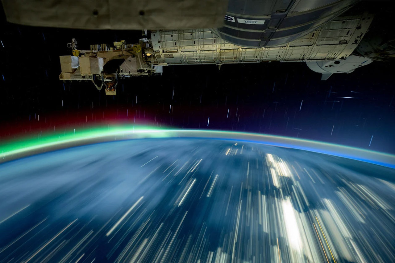City Lights Earth from Space ISS
