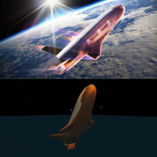 Boeing X-37B Spaceplane Lower Orbit