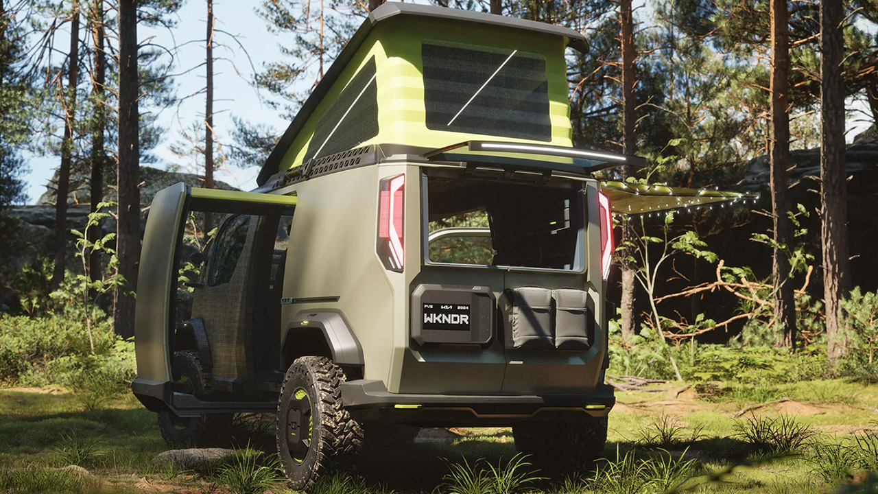 Kia PV5 WKNDR Concept EV Van