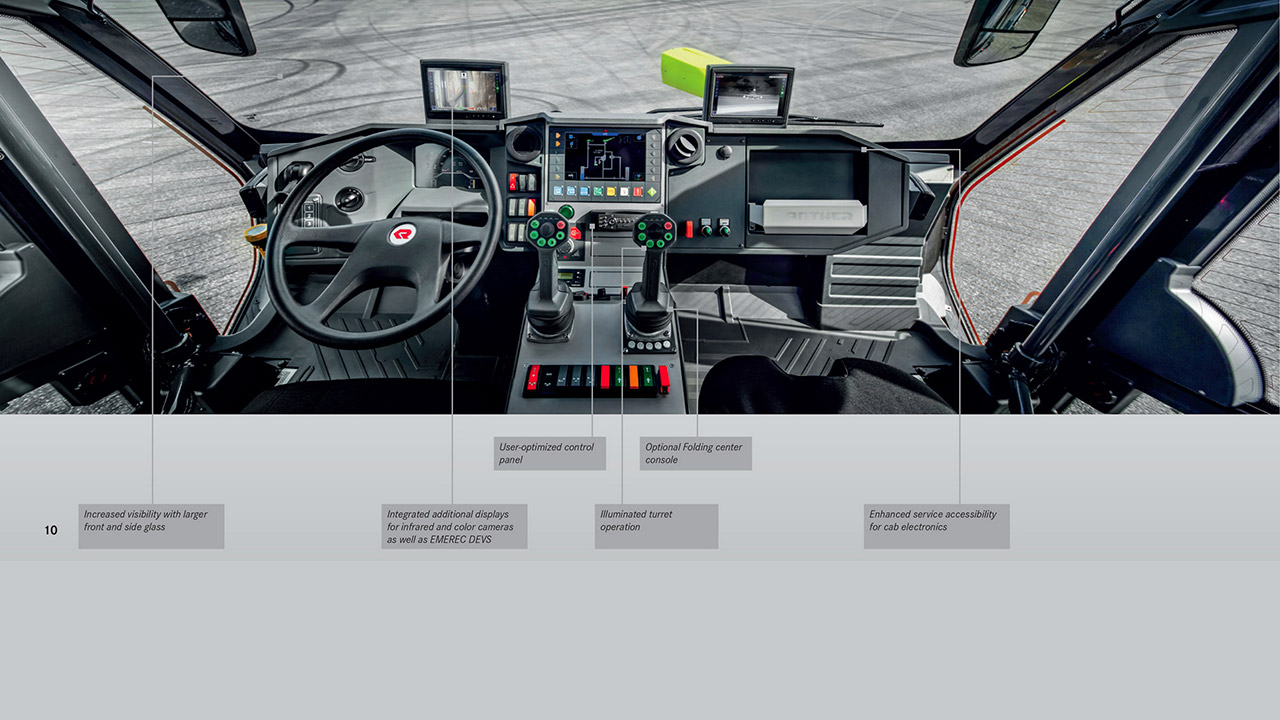 Rosenbauer Panther Electric Fire Truck