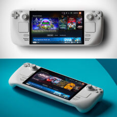 Valve White Steam Deck OLED Handheld PC
