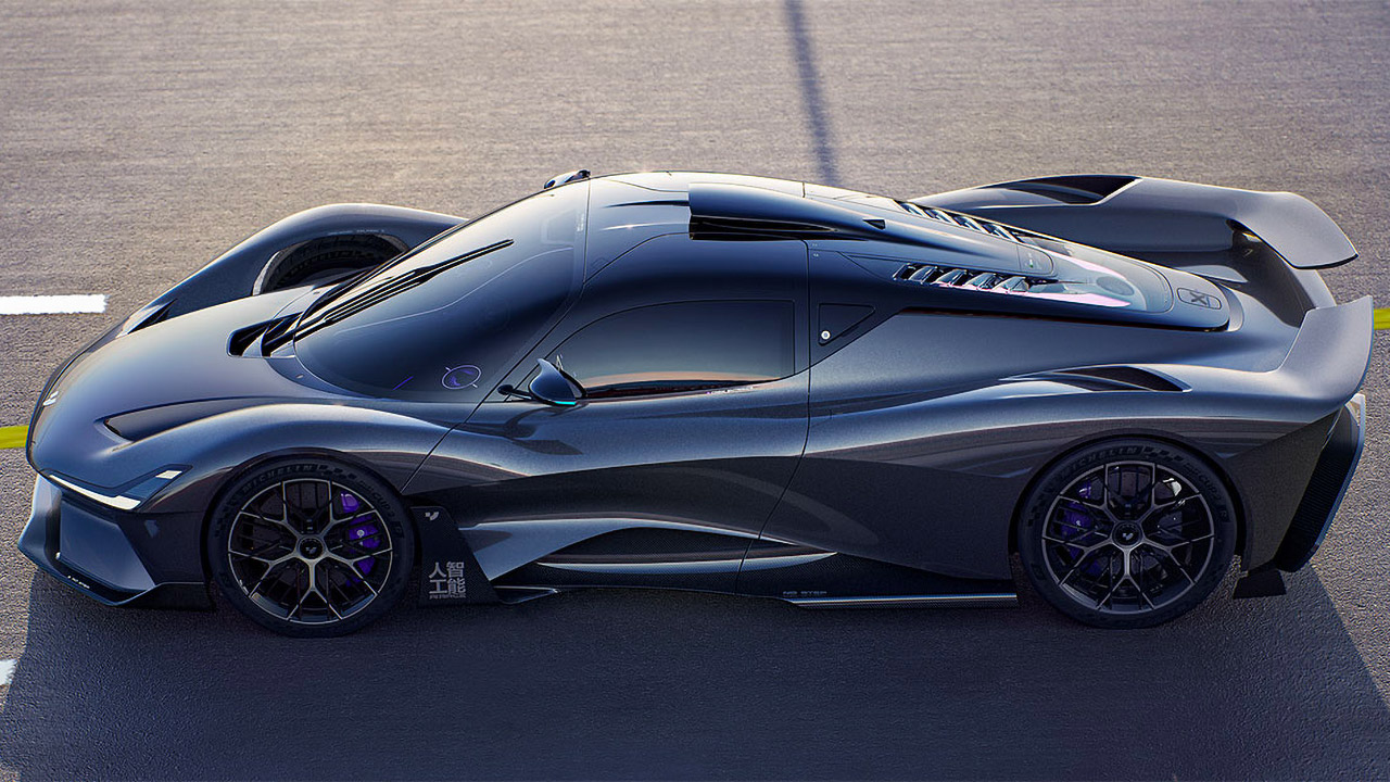 Baidu JiYue Robo X Vision Electric Supercar