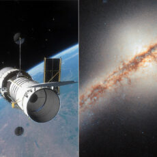 Hubble Side-On Spiral Galaxy UGC 10043