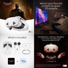 128GB Meta Quest 3S Batman Bundle