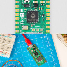 Raspberry Pi Pico 2 W Microcontroller Board