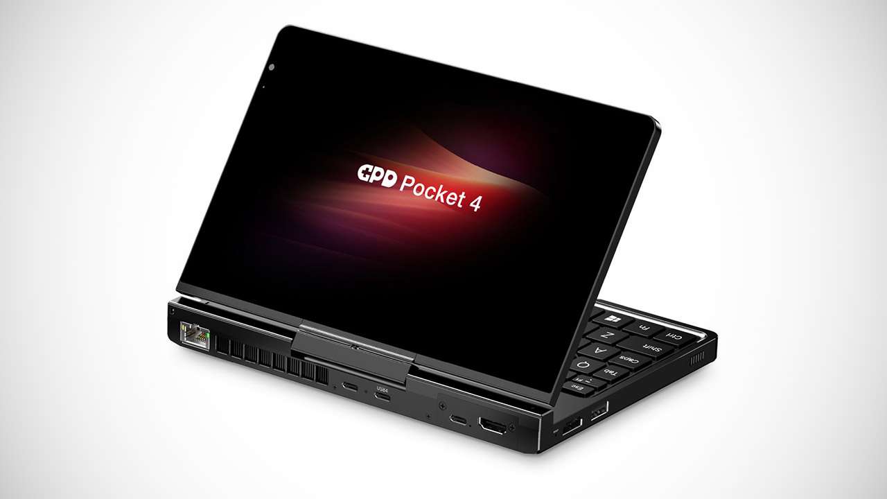 ミニPC GPD Pocket 4 GPD Pocket 4の紹介：最先端の2-in-1ミニノートPCとタブレット