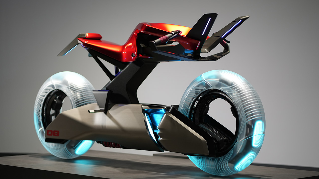 Yamaha Y/AI Motorcycle Tokyo Overdrive Netflix