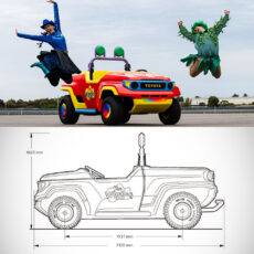 Electric Toyota Big Red Ute The Wiggles Australia