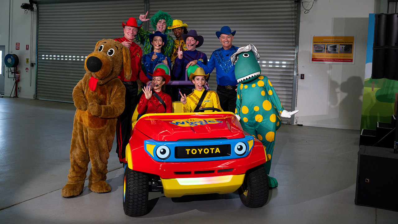 Electric Toyota Big Red Ute The Wiggles Australia