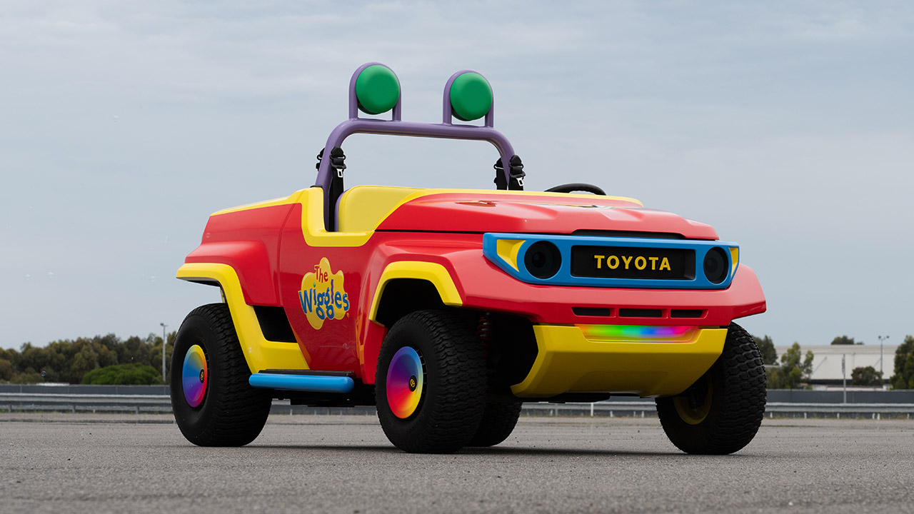 Electric Toyota Big Red Ute The Wiggles Australia