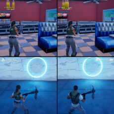 Fortnite PS5 Pro Hardware Ray Tracing Comparison