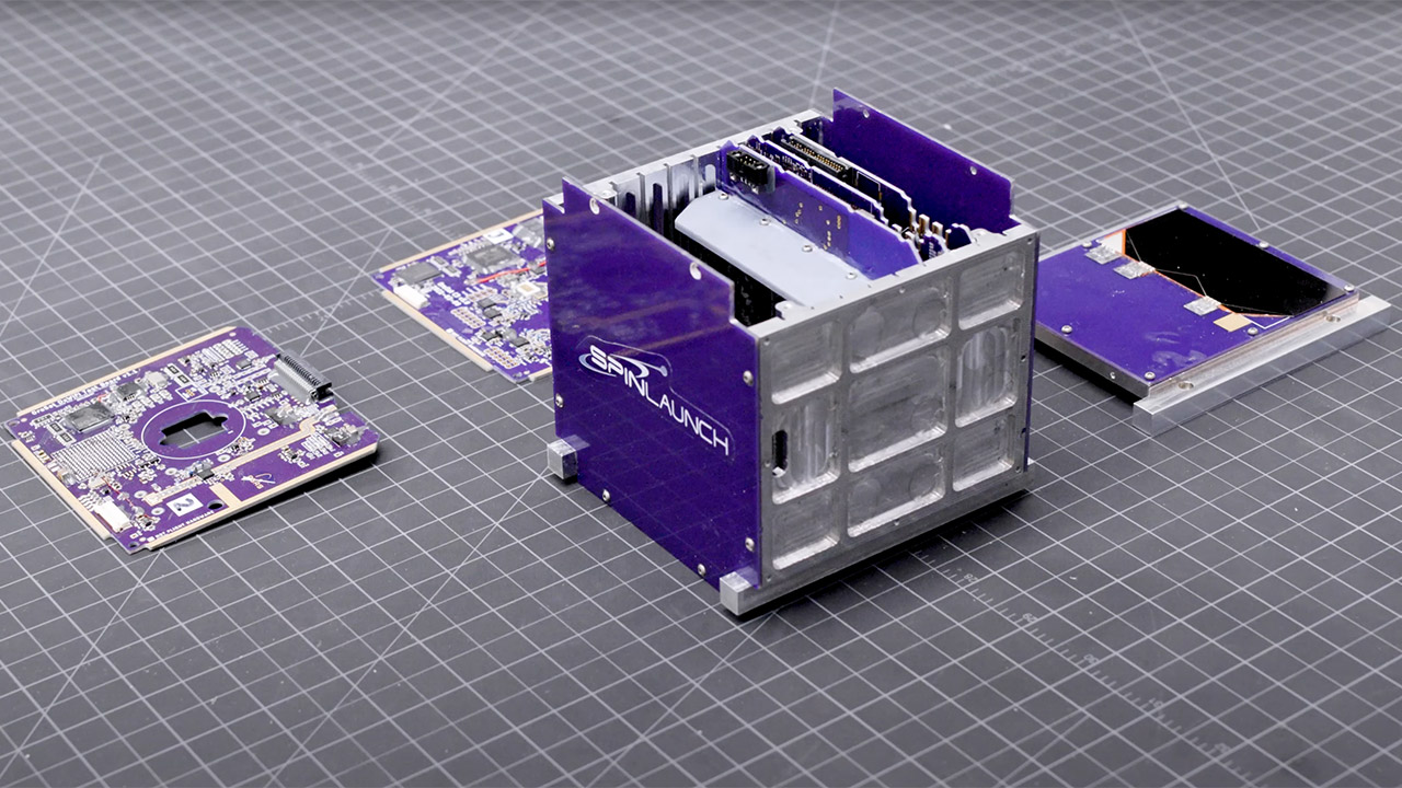 SpinLaunch First Ruggedized Satellite