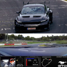 Ford Mustang GTD Lap Nurburgring