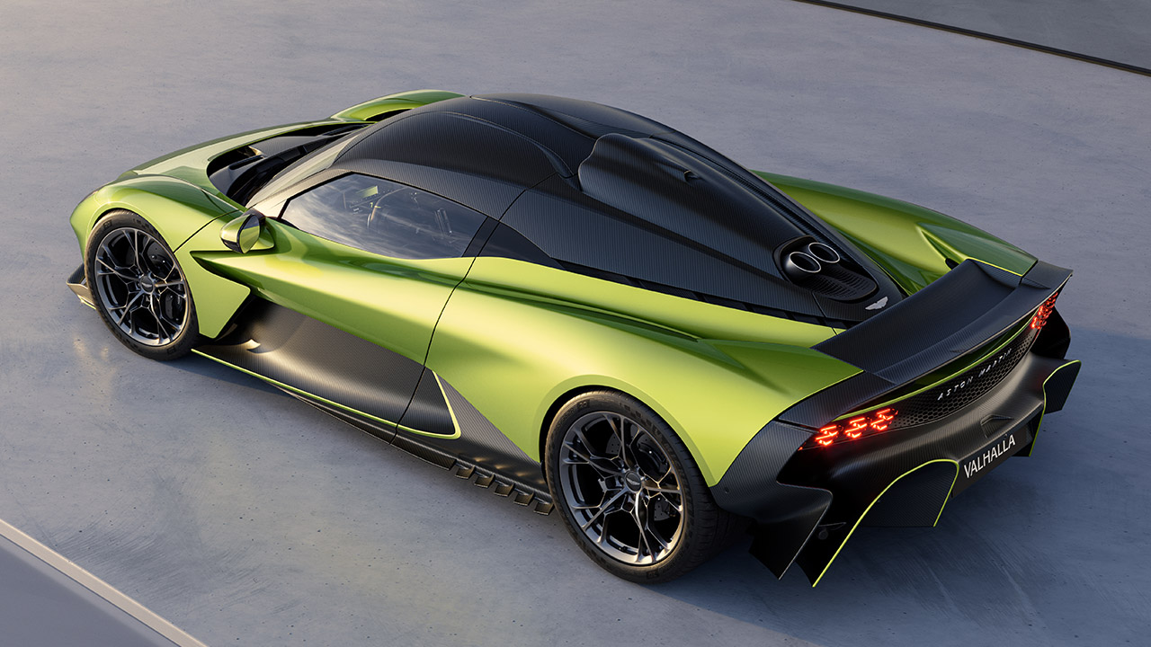 Aston Martin Valhalla Hybrid Supercar