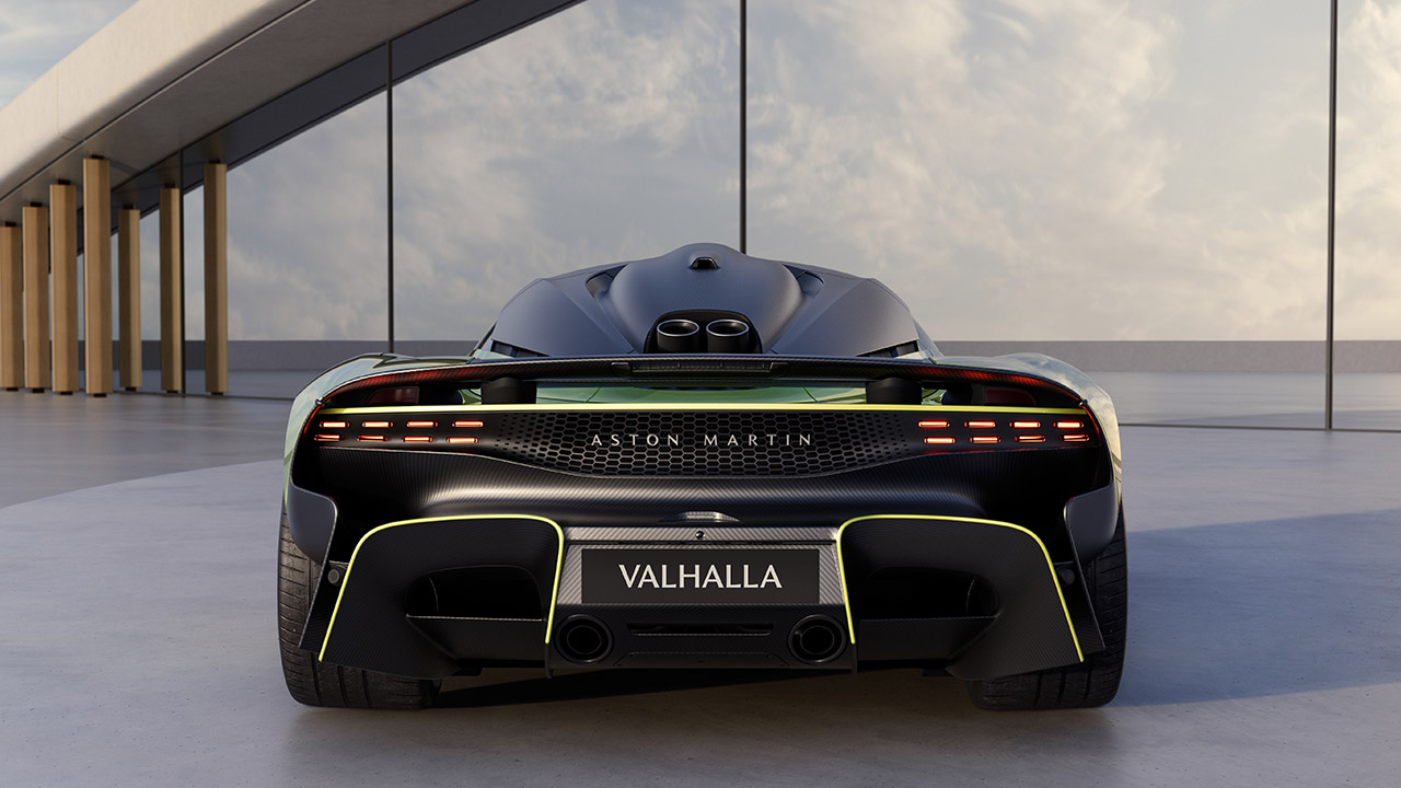 Aston Martin Valhalla Hybrid Supercar