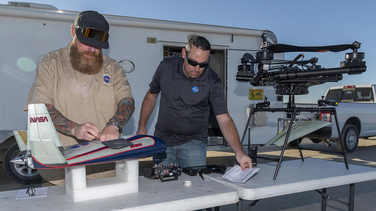NASA Atmospheric Probe Drone