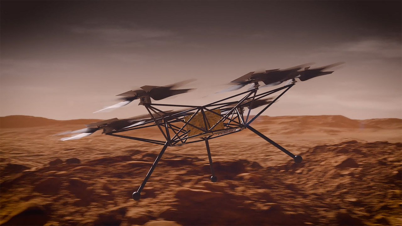 NASA Mars Chopper Ingenuity Helicopter