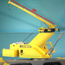 3D-Printed R/C Crane