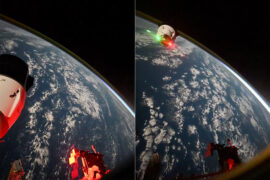 NASA Astronaut Captures Video of SpaceX's Dragon Capsule Undocking from