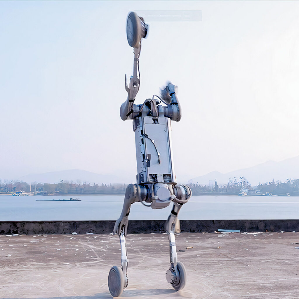 Unitree Debuts Firefighting B2 Robot Dog, Equipped with High-Flow Water ...