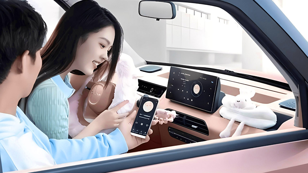 Geely Panda Mini Micro EV Interior