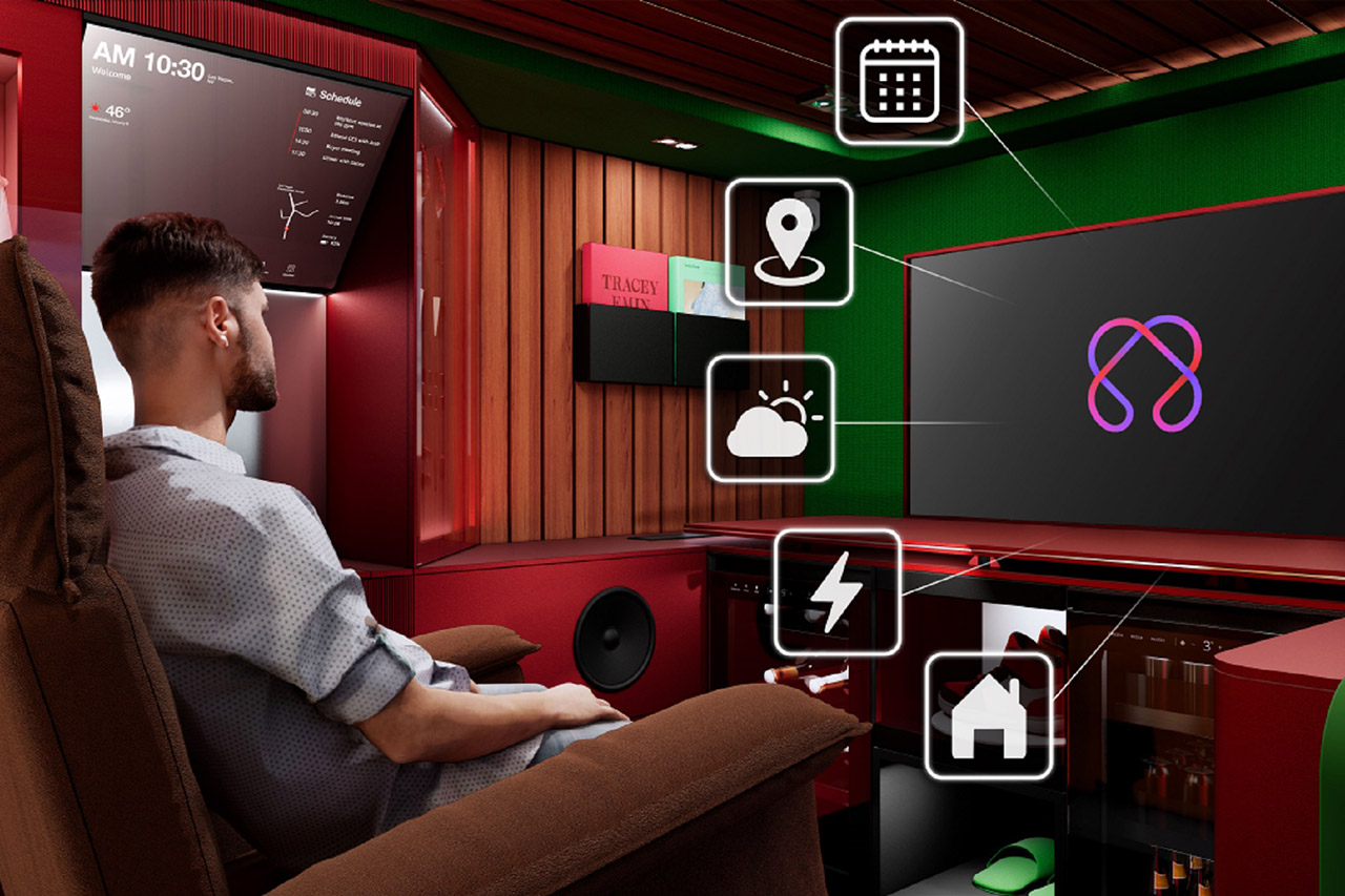 LG Lifestyle Solution for Mobility Concept Vehicle CES 2025