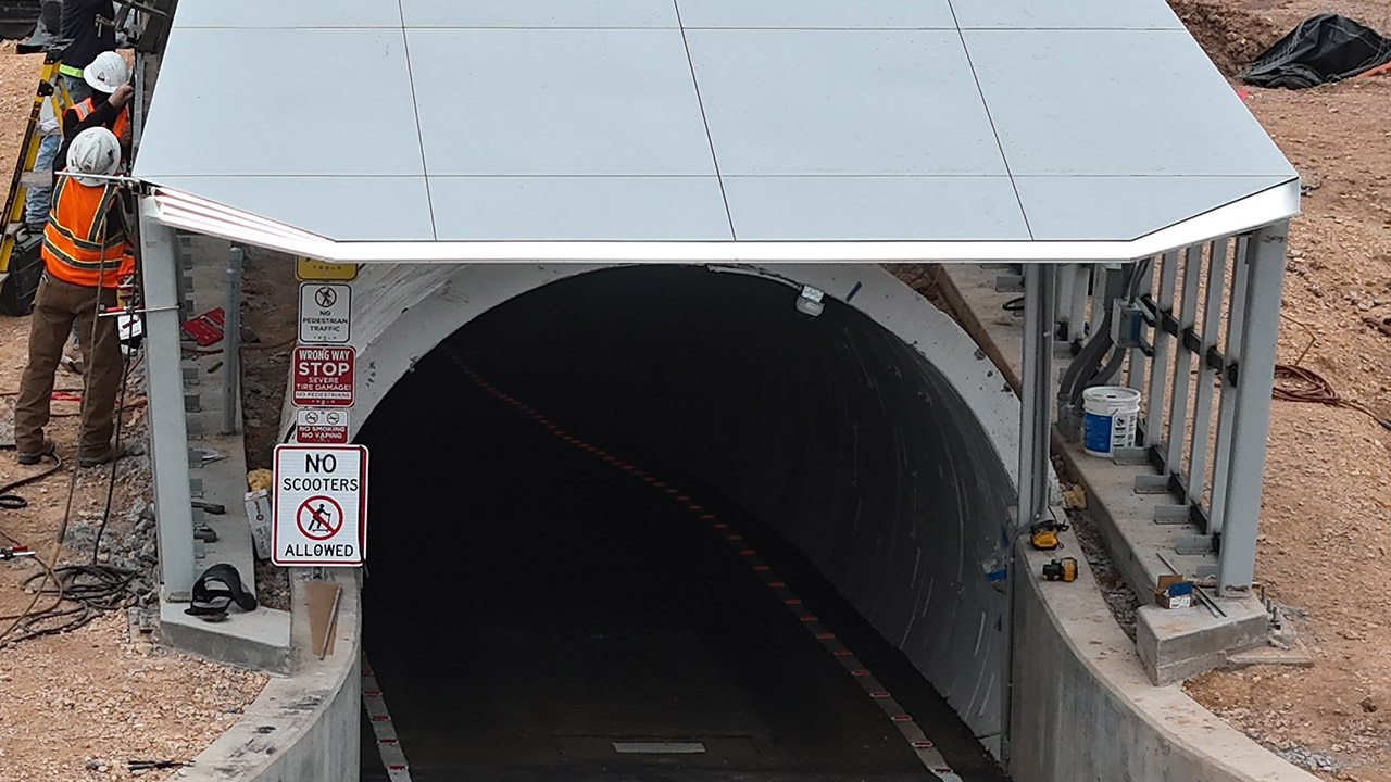 Boring Company Cybertunnel Giga Texas Cybertruck