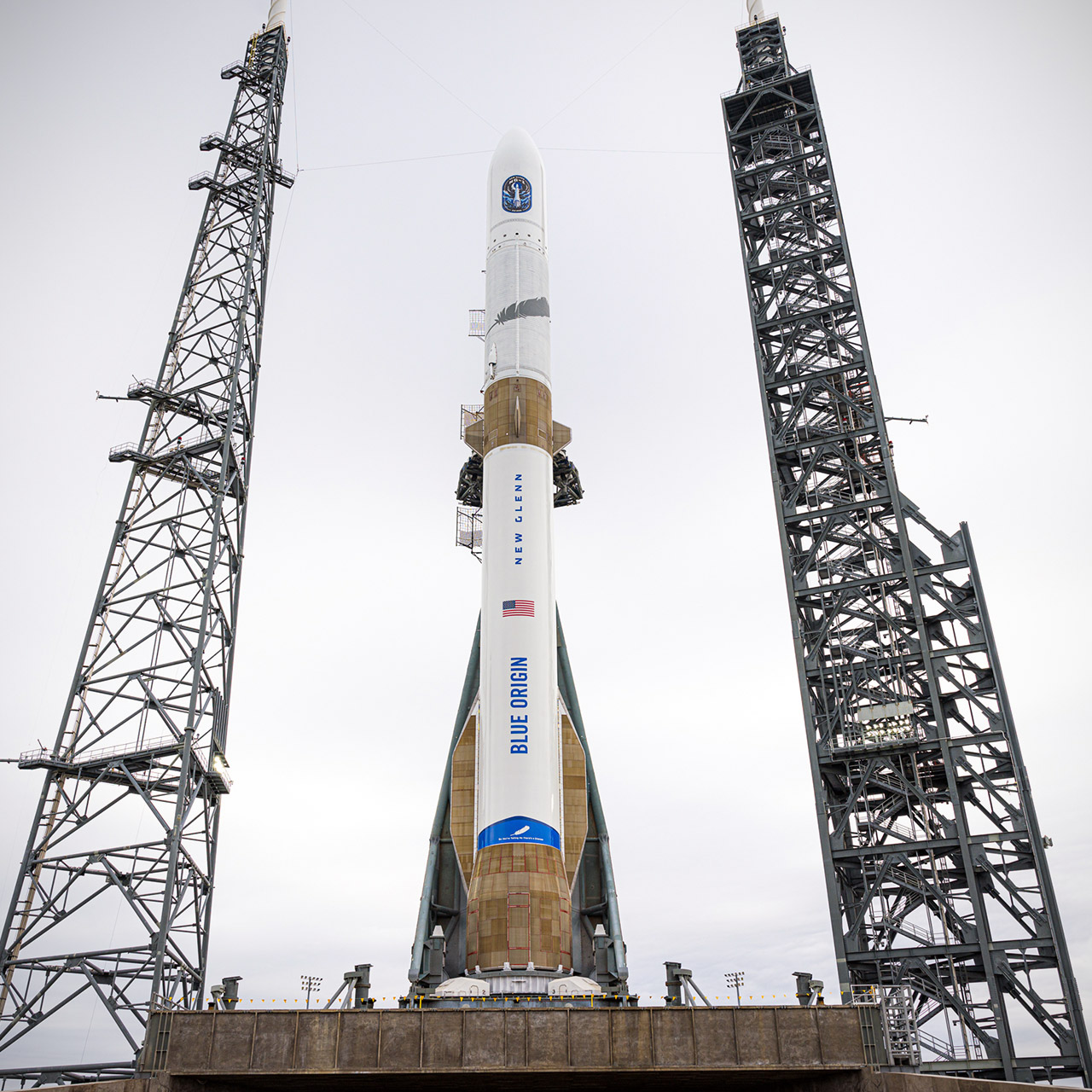 Blue Origin New Glenn NG-1 Mission Launch