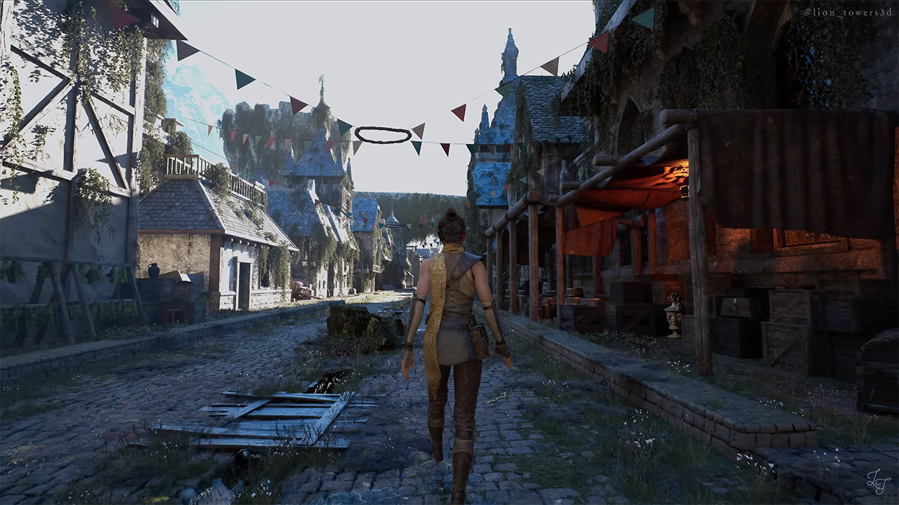 Lore-Accurate Skyrime Remake Unreal Engine 5