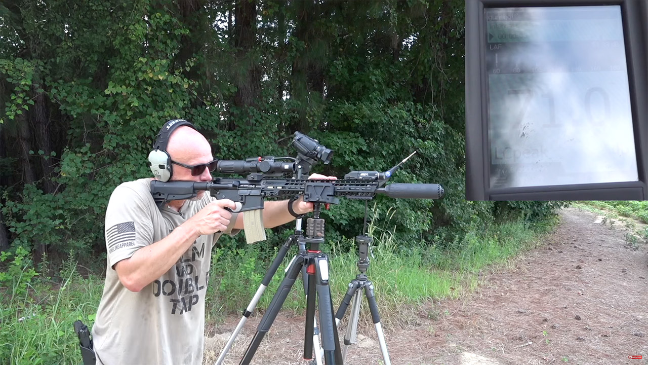 HUXWRX 3D-Printed Titanium Flow 556 Ti Supressor