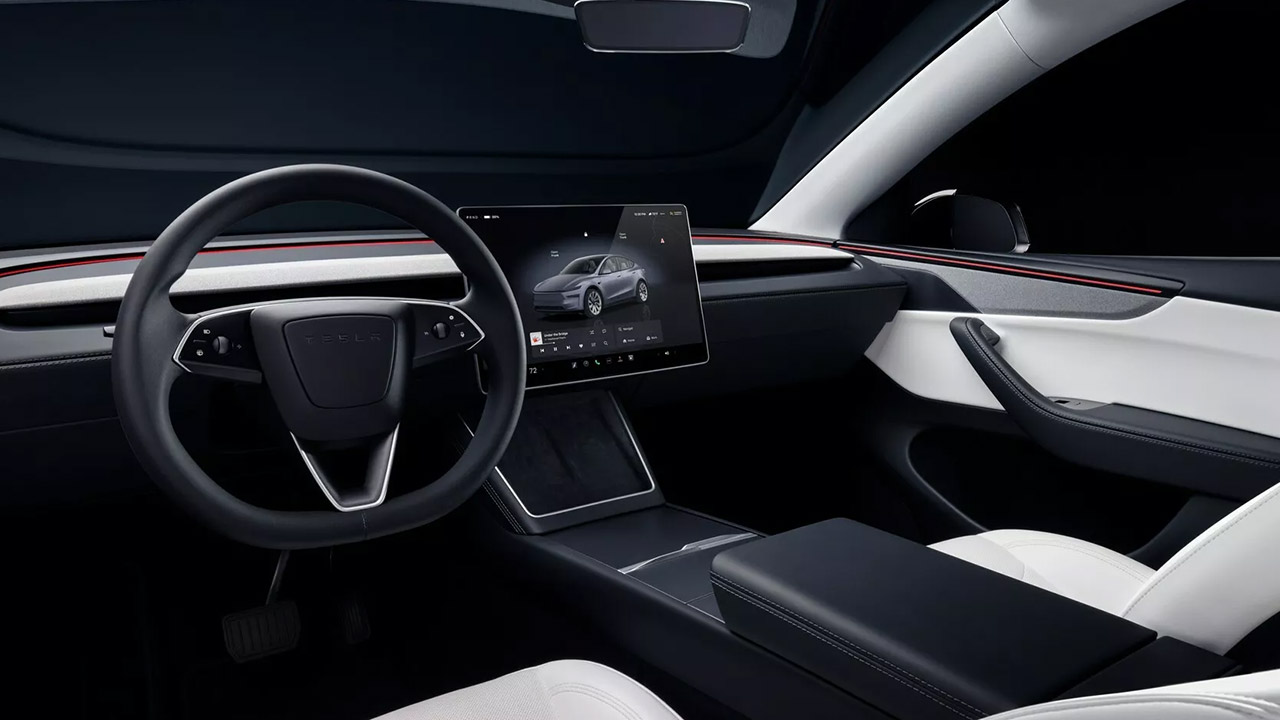 2025 Tesla Model Y US Availability Pre-Order Interior
