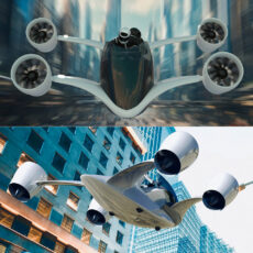 UDX Airwolf Electric Flying Hoverbike