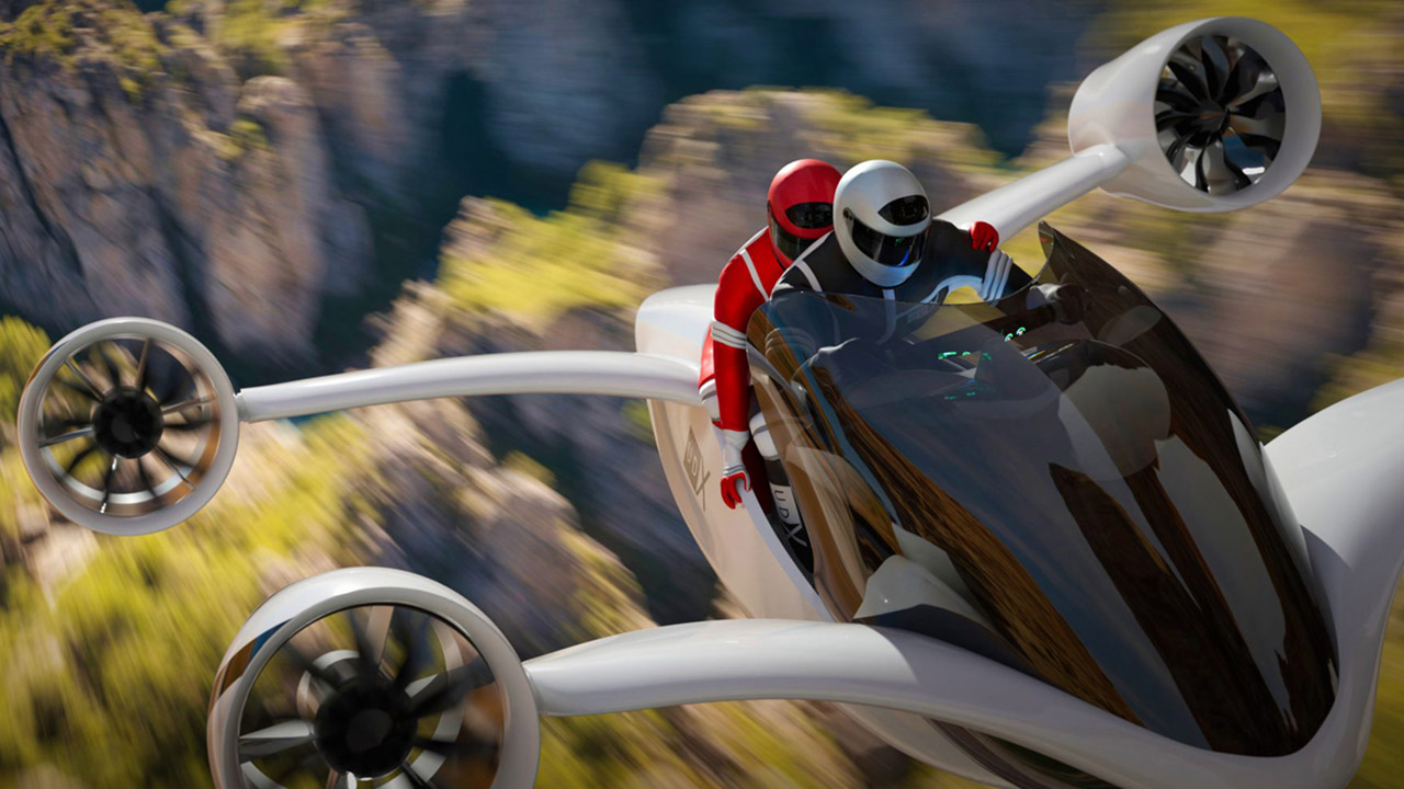 UDX Airwolf Electric Flying Hoverbike